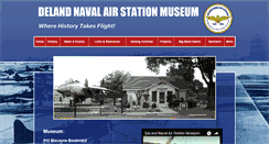 Desktop Screenshot of delandnavalairmuseum.org